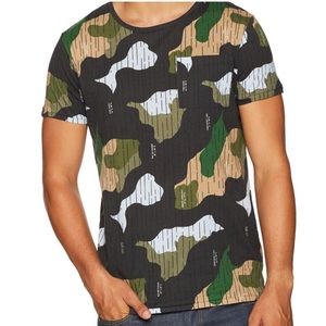 Scotch & Soda Men’s Short Sleeve Camo Tee